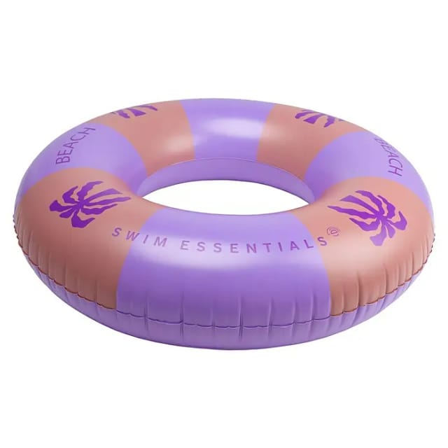 Swim Essentials Schwimmring Palm Beach (Violett/Orange, Durchmesser: 120 cm)