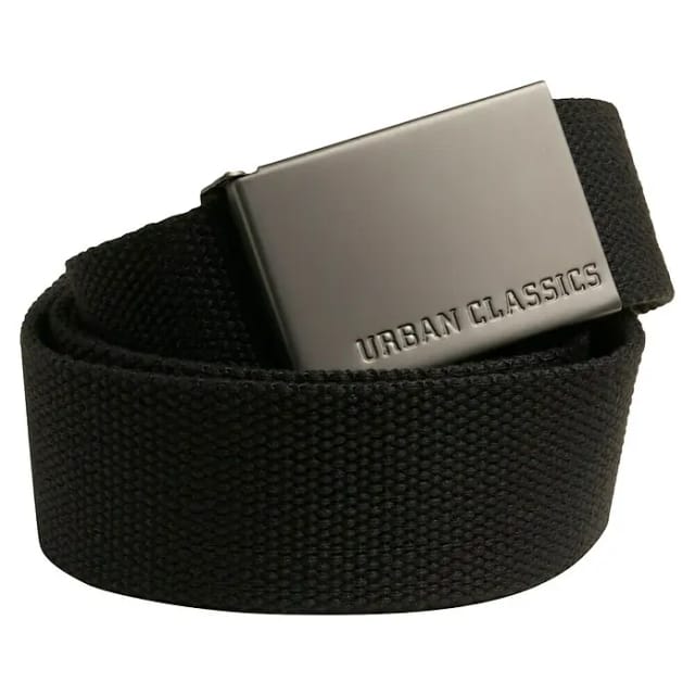 Urban Classics Gürtel (Länge: 120 cm, Schwarz)