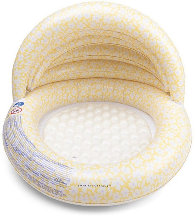 Swim Essentials Planschbecken (Ø x H: 100 x 77 cm, Pastellgelb)