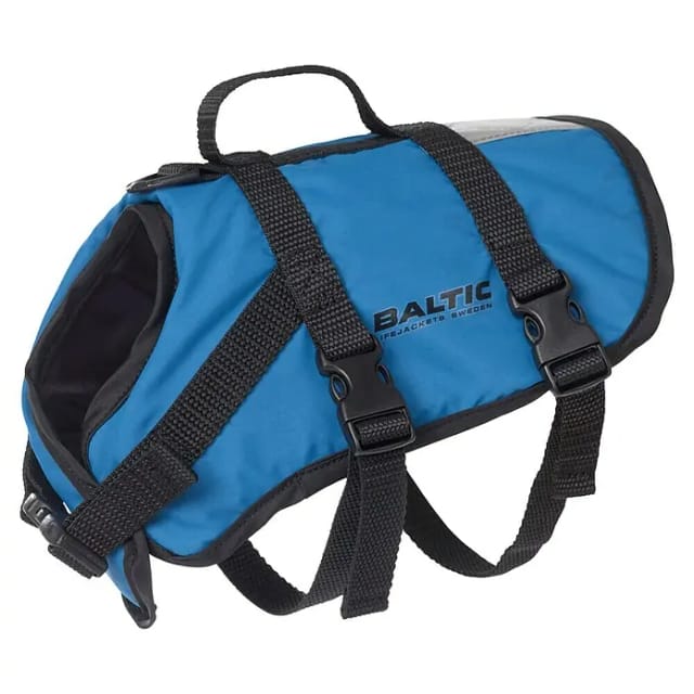 Schwimmweste Pluto für Hunde (XXL, 40 kg - 60 kg, Blau, 50 N)