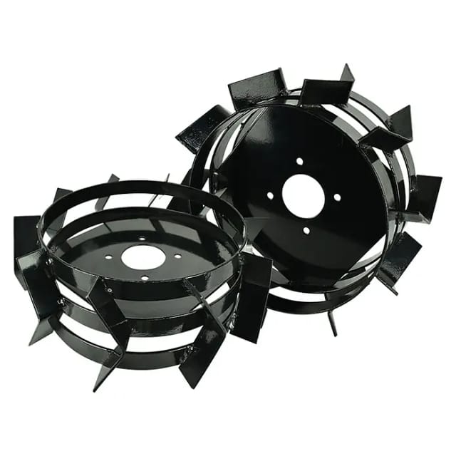 Könner & Söhnen Stahlrad für Motorhacke KS MW40 (2 Stk., Passend für: Bodenhacke KS 7HP-850A, KS 7HP-950A, KS 7HP-950S, KS 7HP-1050G und KS 9HP-1350G-