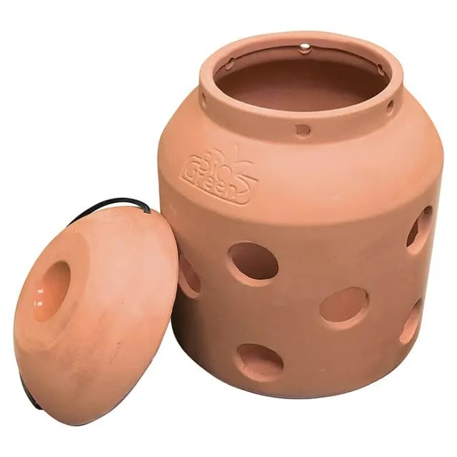 BioGreen Frostwächter Windlicht FireFly (Terracotta)