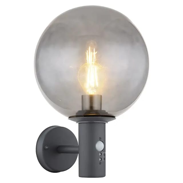 Globo LED-Außenleuchte Hedwig (Farbe Gehäuse: Anthrazit, IP44)