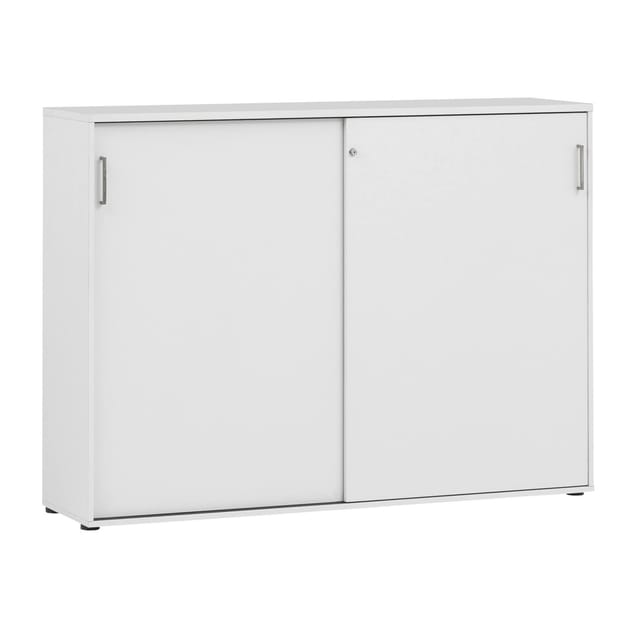 Schildmeyer 1500 Schiebetür Schrank (L x B x H: 41 x 160,2 x 119,4 cm, Lichtgrau)