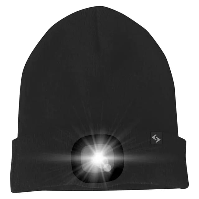 Scheibler LED-Mütze Malix (Schwarz, Einheitsgröße)