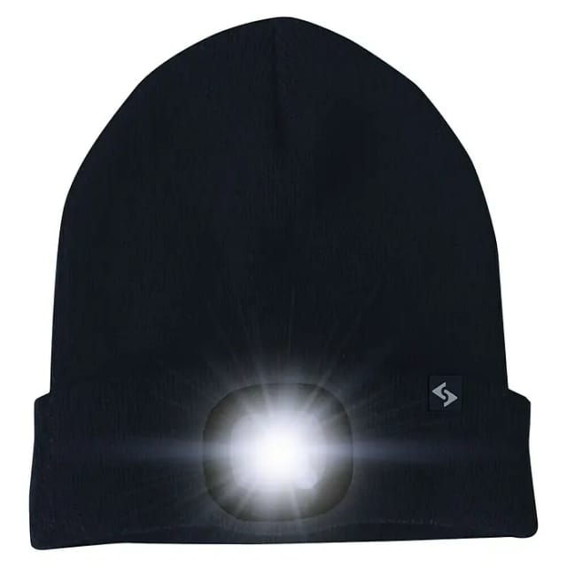 Scheibler LED-Kindermütze Malix (Schwarz, Einheitsgröße)