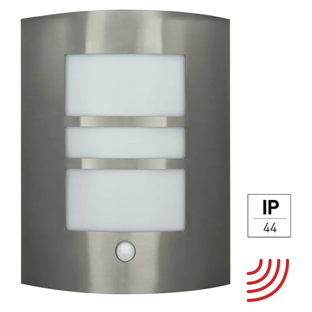 E2 elektro Außenwandleuchte Polis (15 W, 11,8 x 29 x 15,9 cm, Alu, IP44)