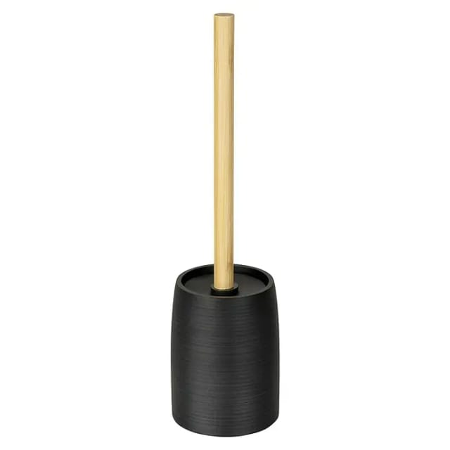 Wenko WC-Bürstengarnitur Altavalle (Polyresin, Schwarz/Natur)