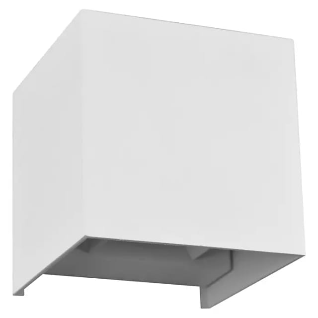 E2 elektro LED-Außenwandleuchte White (30 W, 38 x 38 x 5,7 cm, Weiß)