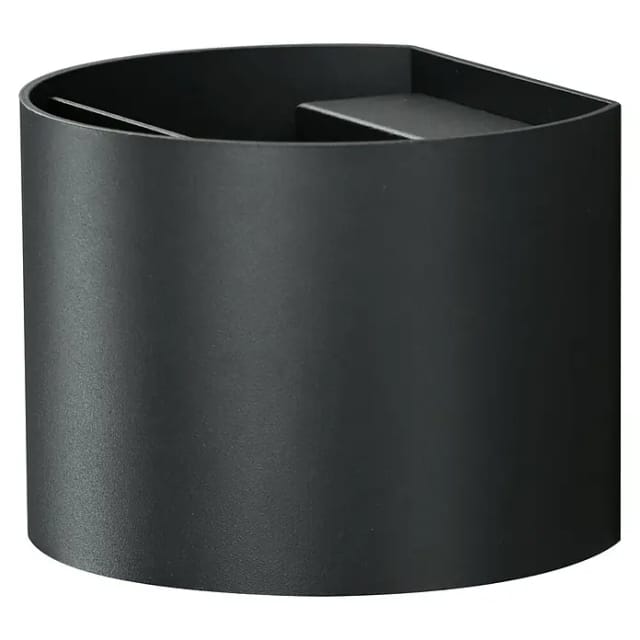 E2 elektro LED-Außenwandleuchte Ebla (7 W, 10 x 13,5 x 12 cm, Anthrazit, IP65)