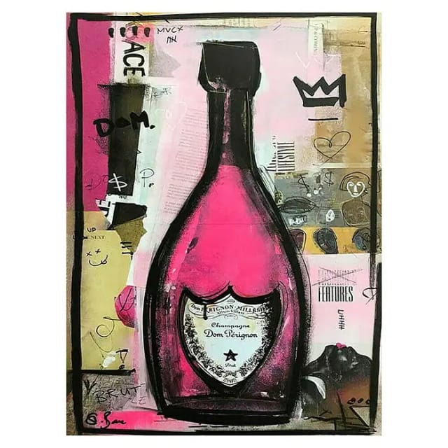 Dotcomcanvas Decopanel (Rose Champagne, B x H: 84 x 112 cm)