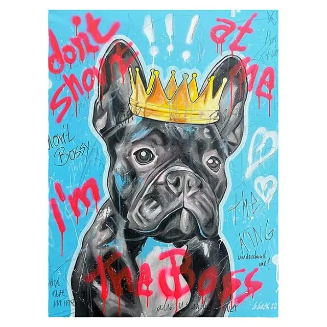 Dotcomcanvas Decopanel (I´m the King, B x H: 84 x 112 cm)