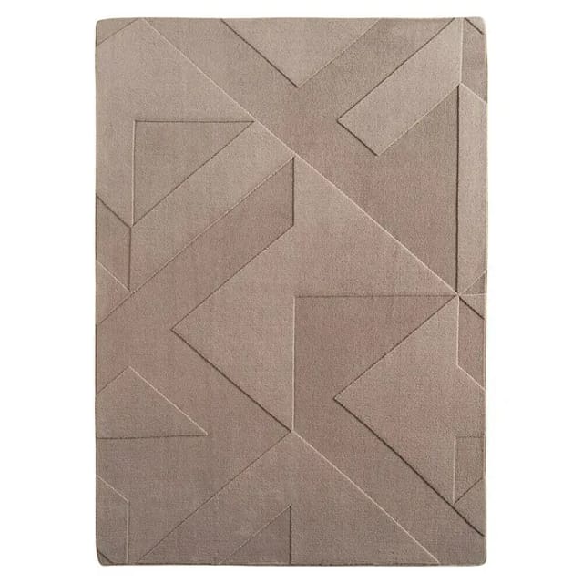 Kurzflorteppich Pompei 1613 (Beige, 200 x 140 cm, 100 % Polyester)