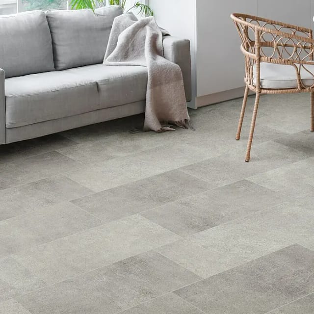 Feinsteinzeugfliese Rimini (30,5 x 61 cm, Grigio, Matt)