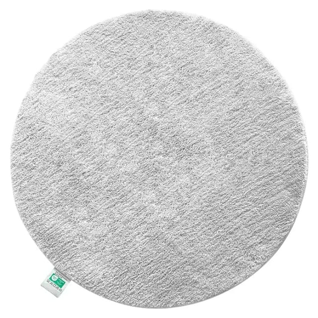 Floordirekt Badteppich Sky (95 x 95 cm, Weiß, 100% Polyester)