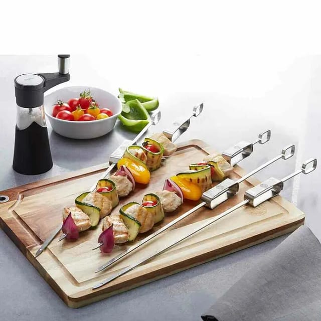 Dick Grillspieße BBQ (Länge: 45 cm, Edelstahl)