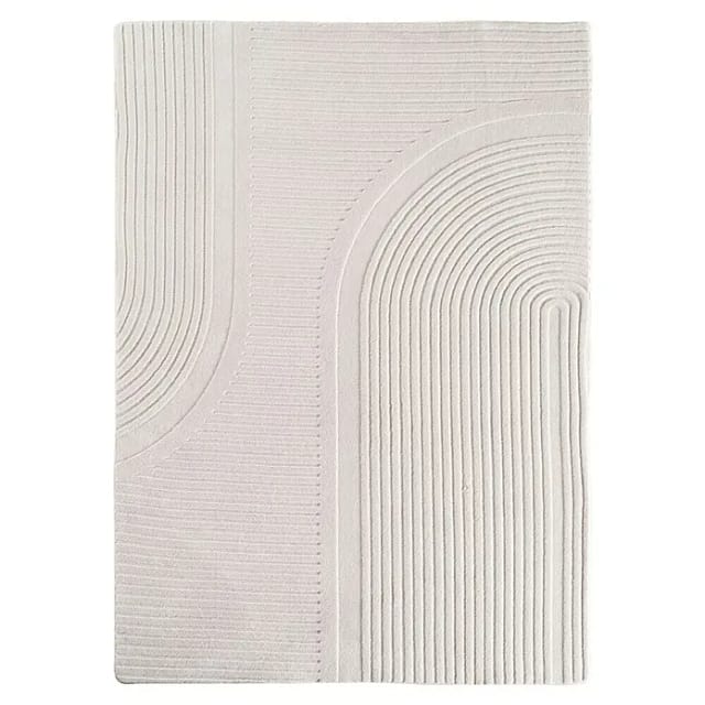 Kurzflorteppich Pompei 1612 (Creme, 170 x 120 cm, 100 % Polyester)