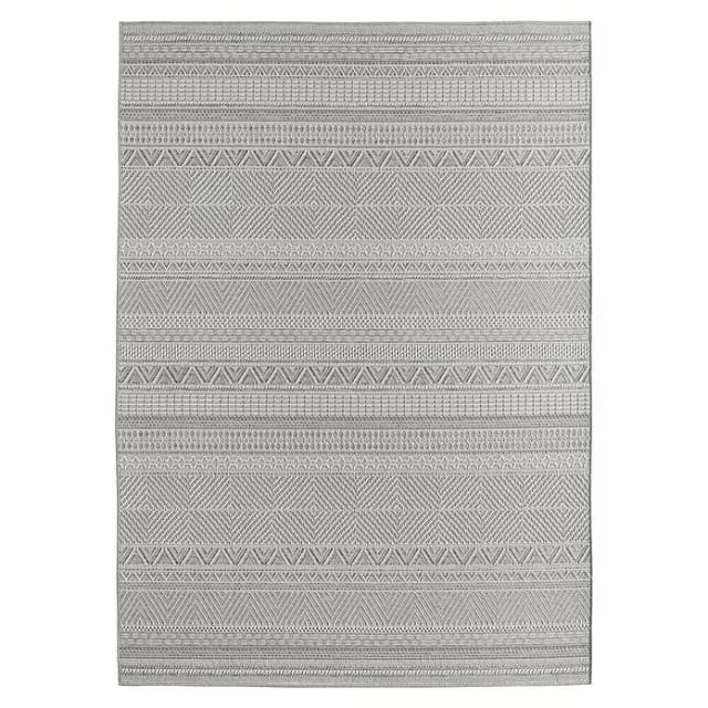 Outdoor-Teppich Desert 1303 (Grau, 170 x 120 cm, 100 % Polypropylen)