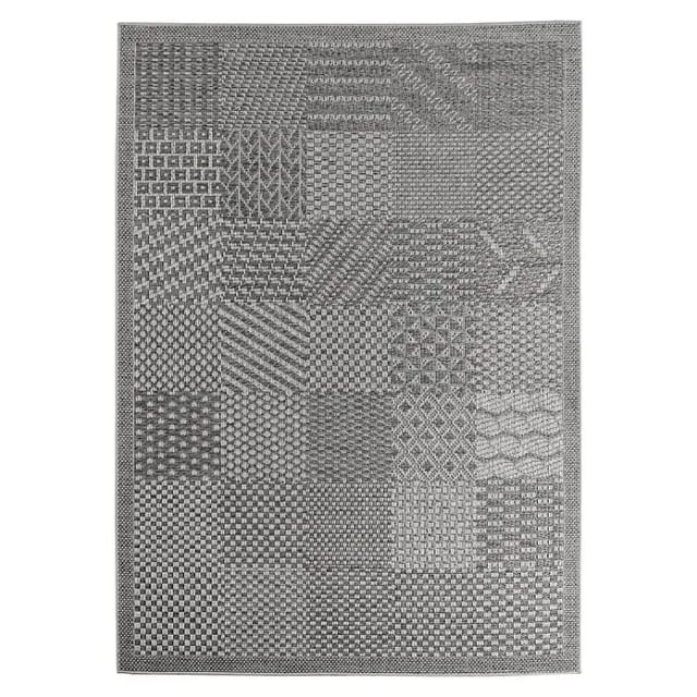 Outdoor-Teppich Ibiza I (Grau, 170 x 120 cm, 100 % Polypropylen)