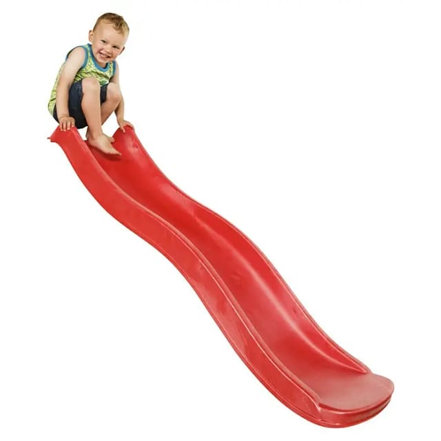 Rutsche (B x L: 38,9 x 175 cm, Kunststoff, Rot)