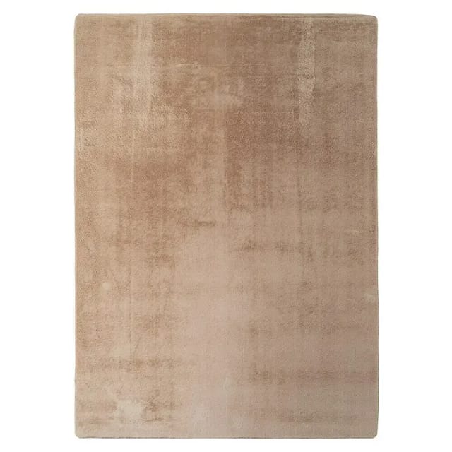 Kurzflorteppich Joy (Beige, 160 x 120 cm, 100 % Polyester)