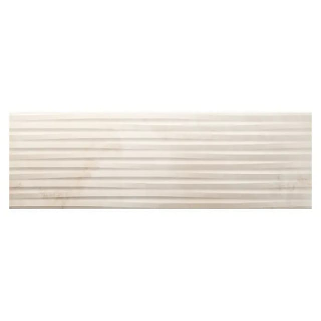 Wandfliese Gabana Dekor (30 x 90 cm, Bone, Matt)