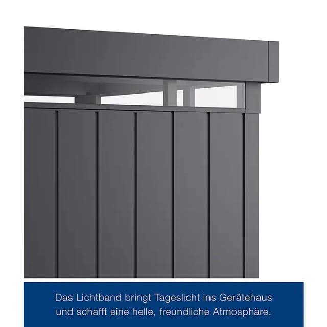 EcoStar Euroline Lichtausschnitt (L x B x H: 262 x 214 x 17 cm, Antrazit)