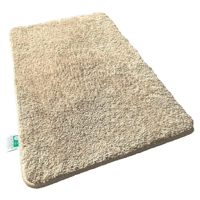 Floordirekt Badteppich Sky (80 x 50 cm, Beige, 100% Polyester)