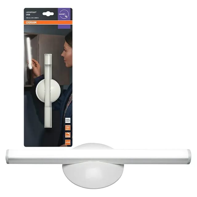 Osram LED-Unterbauleuchte Schrankleuchte LEDStixx (L x B x H: 20,6 x 1,7 x 1,7 cm, Lichtfarbe: Kaltweiß)