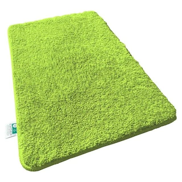 Floordirekt Badteppich Sky (120 x 70 cm, Apfelgrün, 100% Polyester)