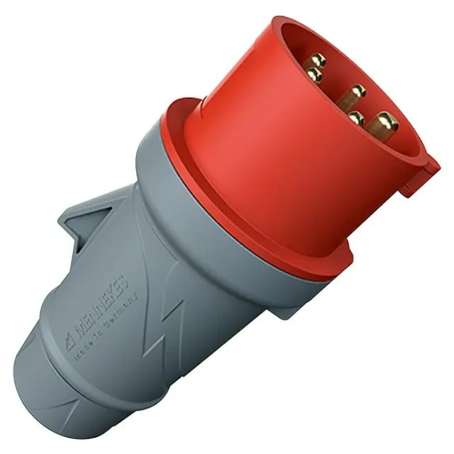 Mennekes CEE-Stecker PowerTOP Plus (16 A, 400 V, Polanzahl: 5 Stk., IP44)