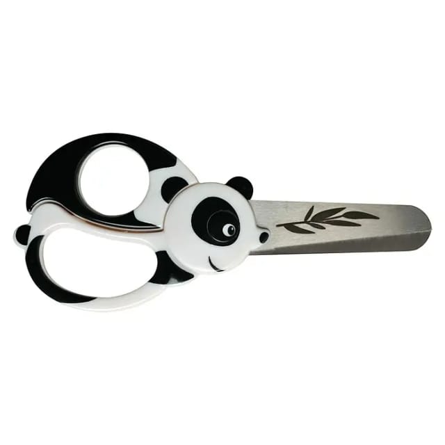 Fiskars Bastelschere Panda 4+ (Länge: 131 mm)