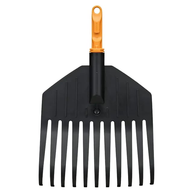 Fiskars OneClick Fächerbesen (Arbeitsbreite: 21,7 cm, Anzahl Zinken: 11 Stk.)