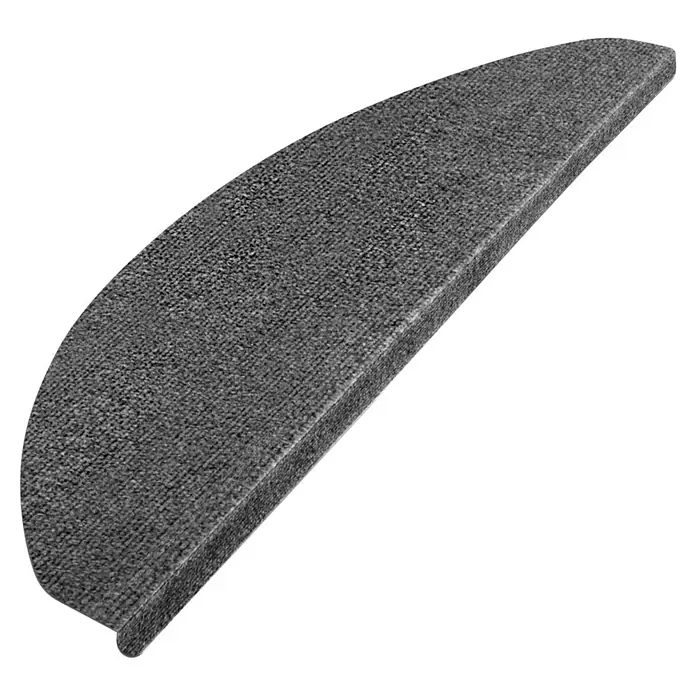 Stufenmatte Leipzig (64 x 21 cm, Grau, Halbrund)