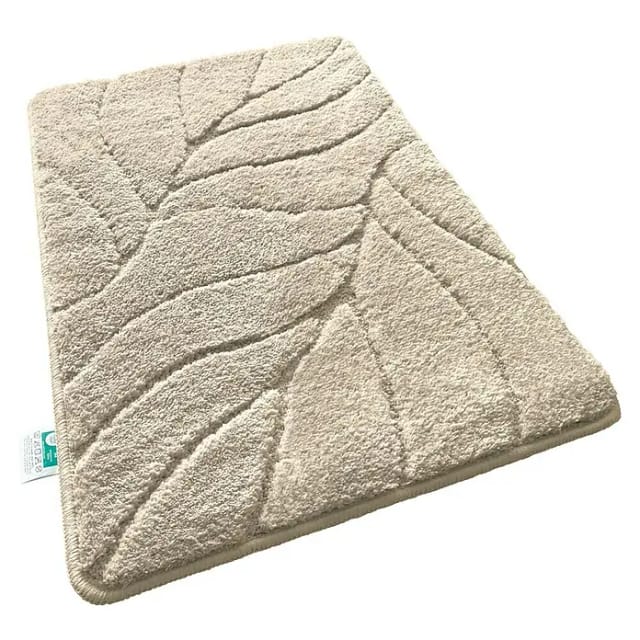 Floordirekt Badteppich Maris (150 x 80 cm, Ivory, 100% Polyester)