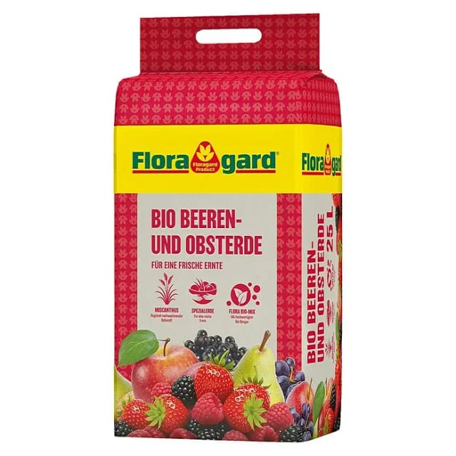 Floragard Obst- & Beerenerde Bio (25 l, Torffrei)