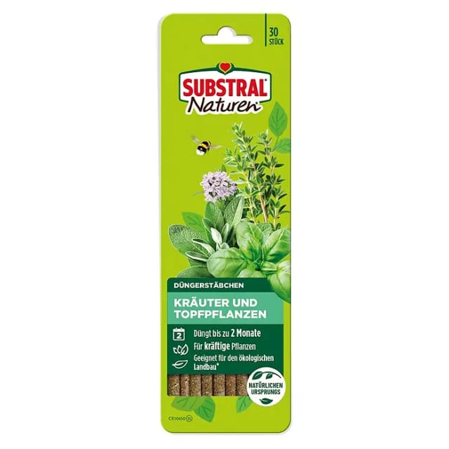 Substral Naturen Düngestäbchen Kräuter und Topfpflanzen (30 Stk.)