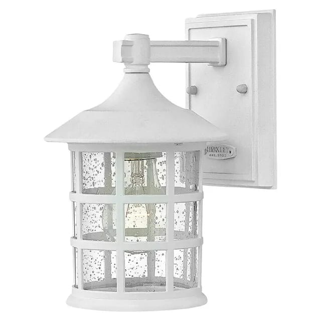 Elstead Außenwandleuchte Freeport (60 W, 18,5 x 23,8 x 23,8 cm, Weiß, IP44)