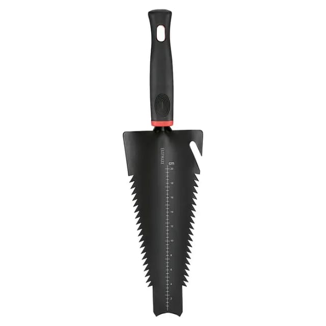 Easymaxx Schaufel Mulfifunktion 4-in-1 (Breite: 110 mm, Schwarz)