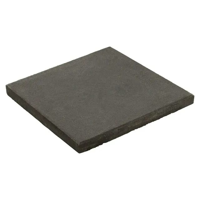 Diephaus Terrassenplatte Redding (60 x 60 x 4 cm, Schwarz-Basalt, Beton)