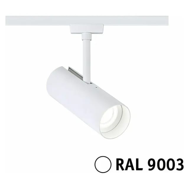 Paulmann URail LED-Spot Theron (13 W, Signalweiß, Neutralweiß, 6,2 x 20 cm)