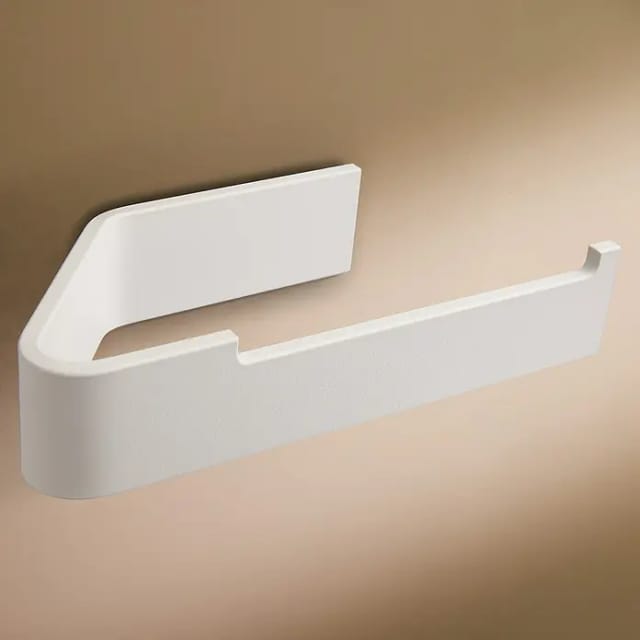 Designfabrik Hamburg Toilettenpapierhalter (Weiß, Matt)