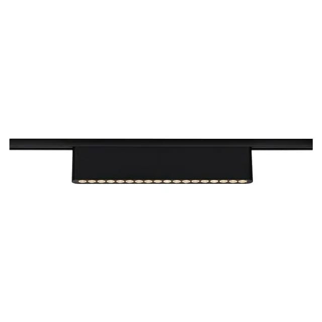 Paulmann URail LED-Lichtleiste Zelos (L x B x H: 2,3 x 37,2 x 7,4 cm, Lichtfarbe: Warmweiß, Schwarz matt)