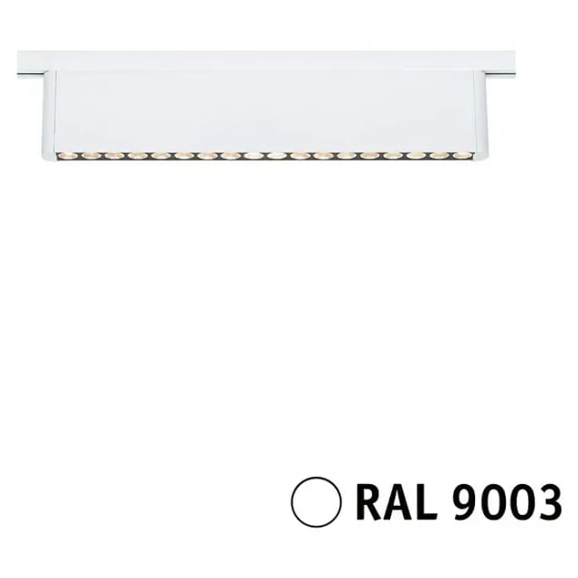Paulmann URail LED-Lichtleiste Zelos (L x B x H: 2,3 x 37,2 x 7,4 cm, Lichtfarbe: Warmweiß, Signalweiß)