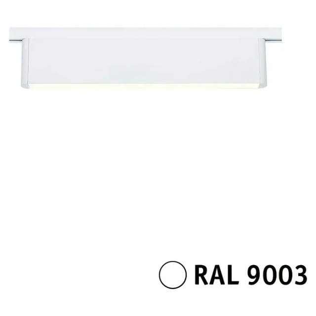 Paulmann URail LED-Lichtleiste Ceris (L x B x H: 2,3 x 37,2 x 7,4 cm, Lichtfarbe: Warmweiß, Signalweiß)