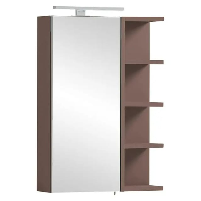 Schildmeyer Piazza LED-Spiegelschrank (B x H: 50 x 75 cm, Mauve)