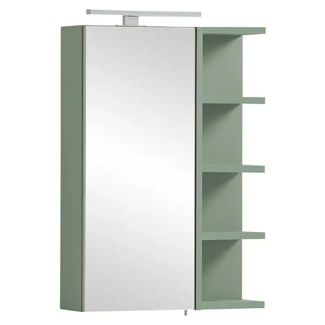 Schildmeyer Piazza LED-Spiegelschrank (B x H: 50 x 75 cm, Pistazie)