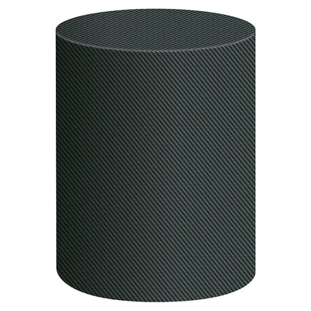 Pura Vida Grill-Schutzhülle Supreme (Passend für: Runde Gasgrills bis 71 x 76 cm, Polyethylen, Polypropylen, 160 g/m², Schwarz)