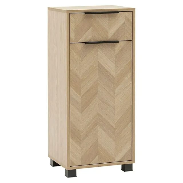 Schildmeyer Piazza Midischrank (B x T x H: 40 x 33 x 91 cm, Eiche Hell, Matt)