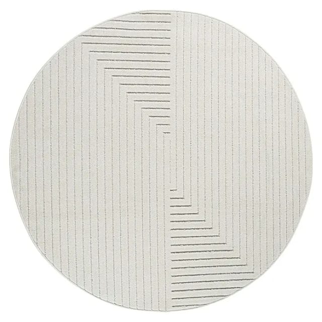 Outdoor-Teppich Nova II (Cream, Durchmesser: 200 cm, 100 % Polypropylen)